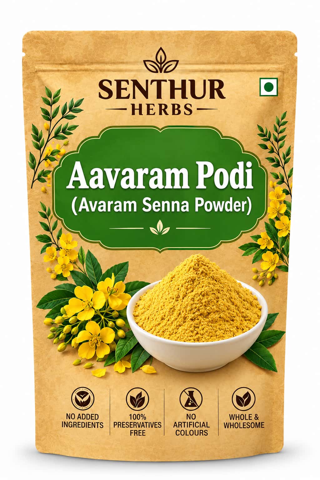 Senthur Herbs Aavaram Podi (Avaram Senna Powder)